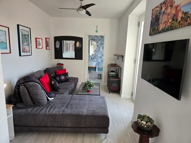 Sala y baño